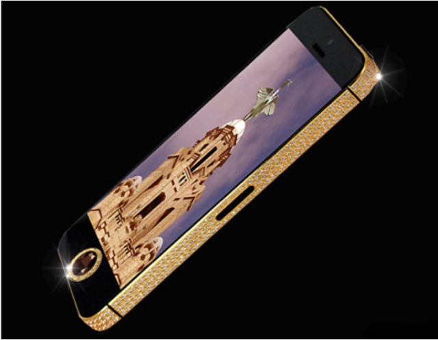 Najdroszy iPhone 5 wiata z czarnym diamentem