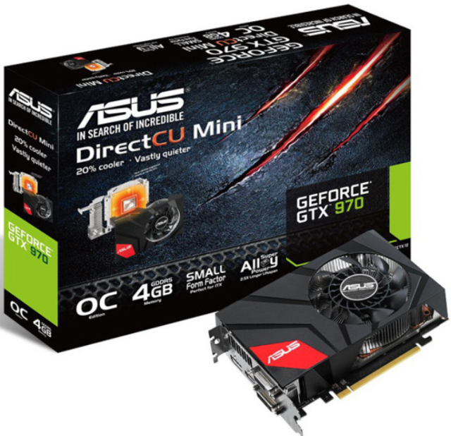 ASUS prezentuje GeForce GTX 970 DirectCU Mini