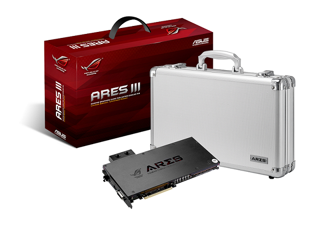 Dwuprocesorowa grafika ASUS ROG Ares III