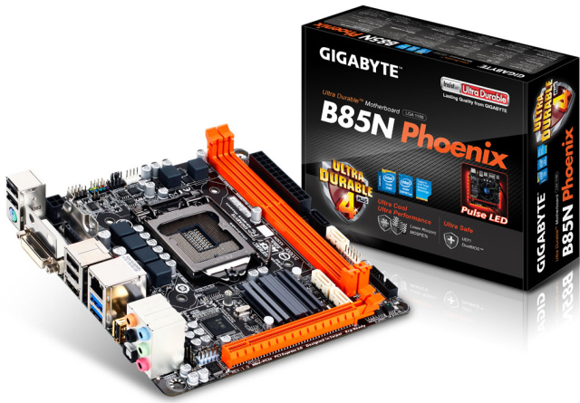 Gigabyte B85N-Phoenix w rozmiarze mini