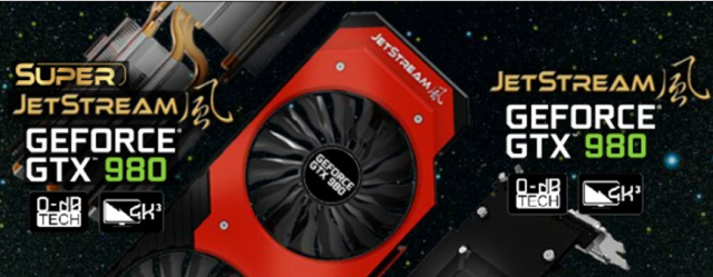 Palit prezentuje kart GeForce GTX 980 Super JetStream