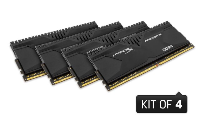 HyperX wprowadza pamici Predator DDR4