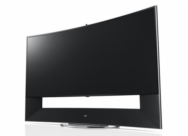 105 calowy telewizor LG CURVED ULTRA HD TV