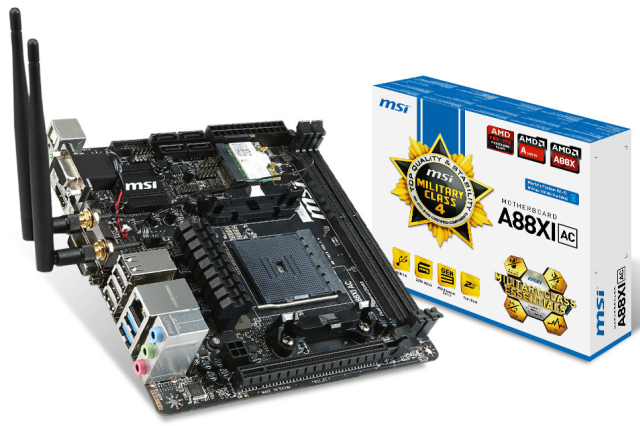 MSI A88XI AC w formacie Mini-ITX