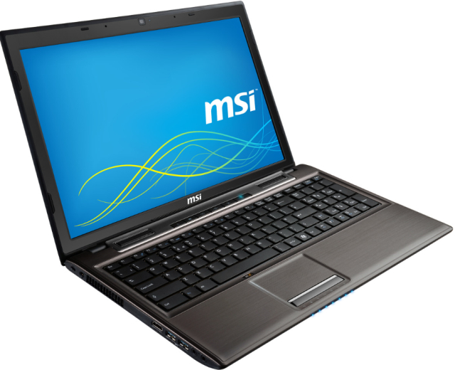 Multimedialny laptop MSI  CX61