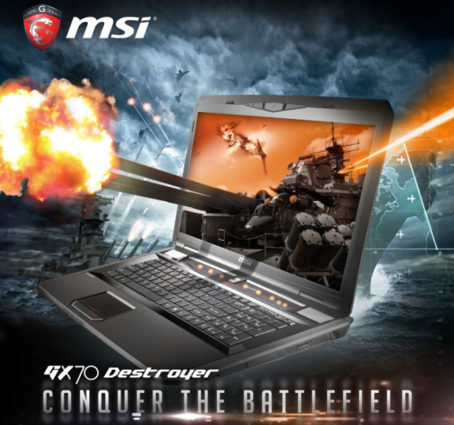 MSI wprowadza laptopy GX60 i GX70 z serii Destroyer