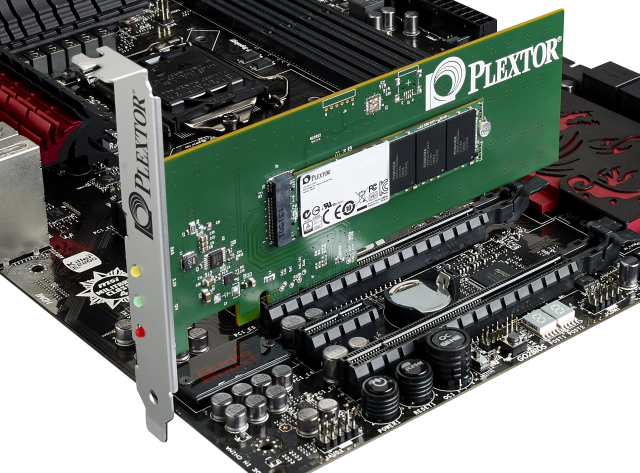 Ultrawydajne dyski SSD Plextor M6e PCIe