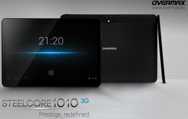 Overmax prezentuje Steelcore 1010 3G