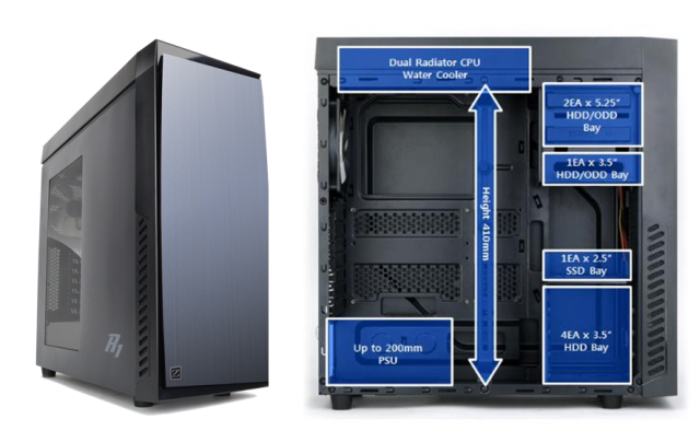 Midi Towerowa obudowa ZALMAN R1