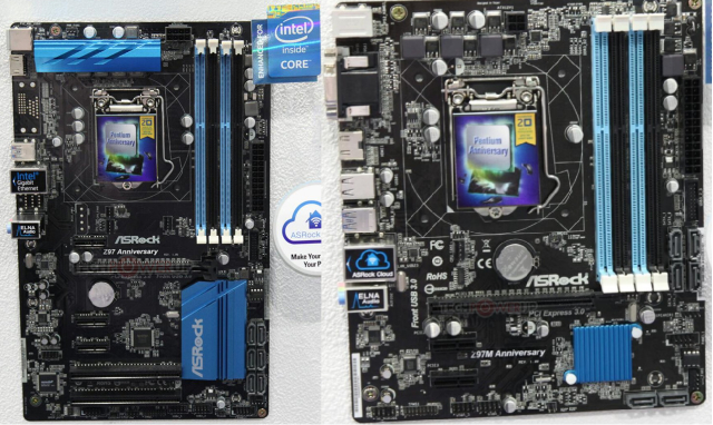 ASRock pokazuje tanie pyty na 20 lecie marki Pentium