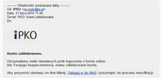 GDATA ostrzega klientw iPKO przed atakiem