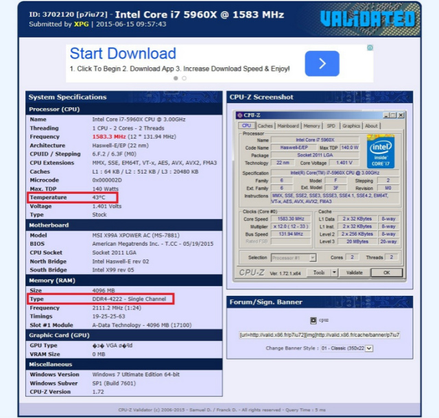 ADATA XPG DDR4 bije rekord taktowania pamici