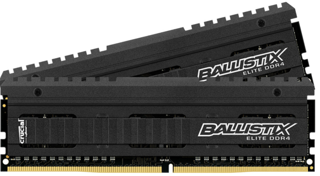 Crucial prezentuje pamici Ballistix Elite DDR4