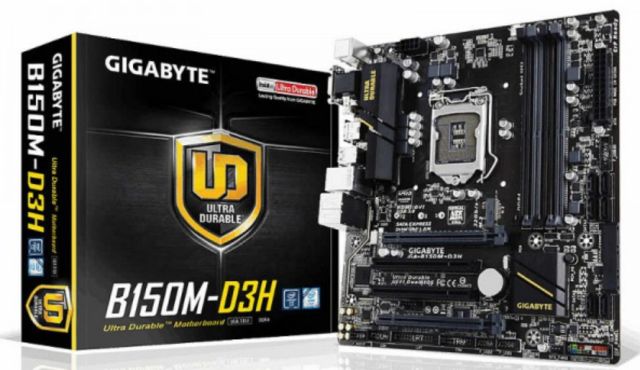 Gigabyte GA-B150M-D3 w cenie 90 dolarw