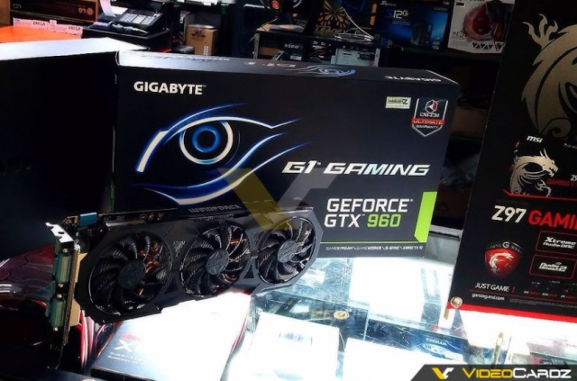 Gigabyte GeForce GTX 960 G1.Gaming z chodzeniem WindForce 3X