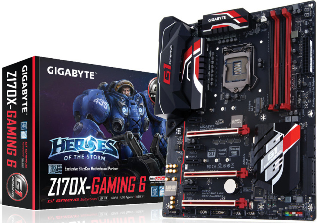 Gigabyte wprowadza pyt Z170X-Gaming 6