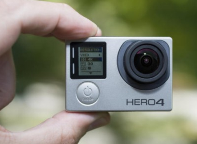 GoPro Hero 4 Black Edition z nagrywaniem HD 240 fps