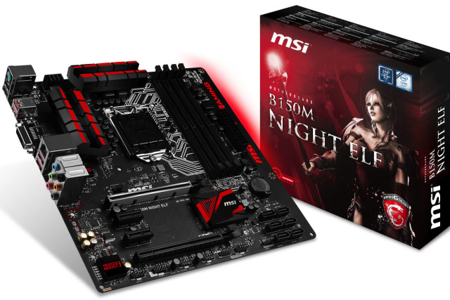 Maa ale mocna MSI B150M Night Elf 