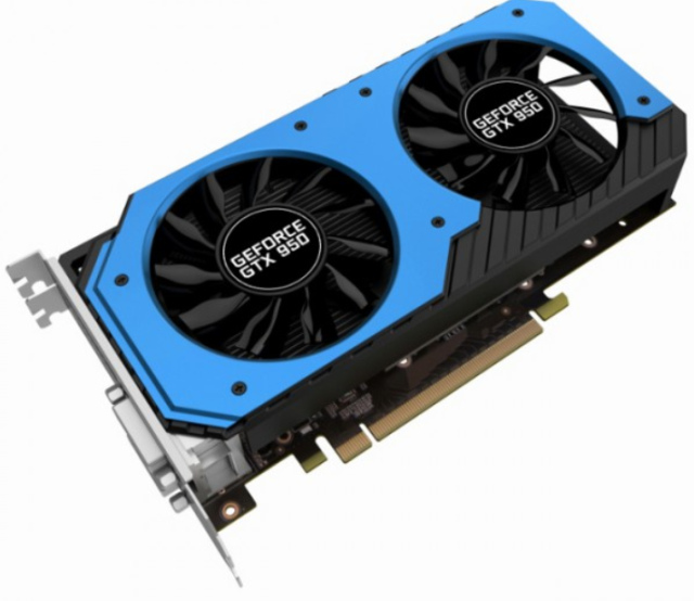 Palit GeForce GTX 950 StormX Dual LoVA