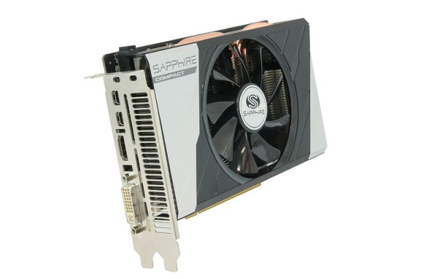 17 centymetrowa karta SAPPHIRE R9 380 ITX Compact