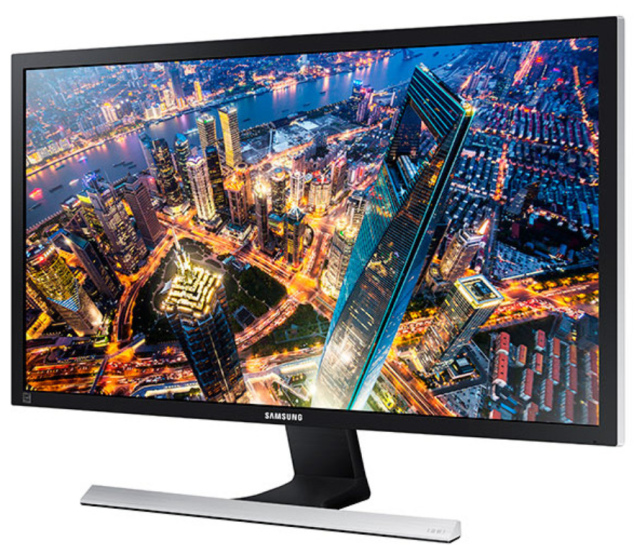 Monitory Samsung U24E590D i U28E590D z ekranem UltraHD