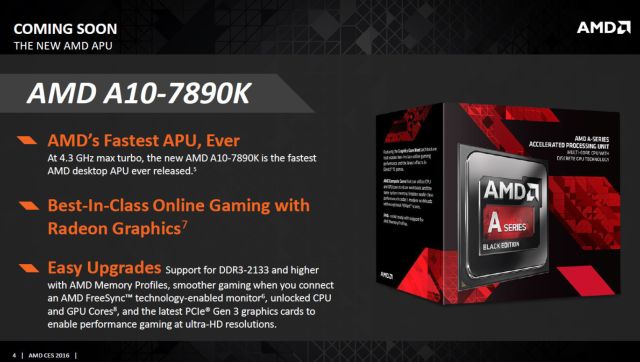 AMD prezentuje APU A10-7890K