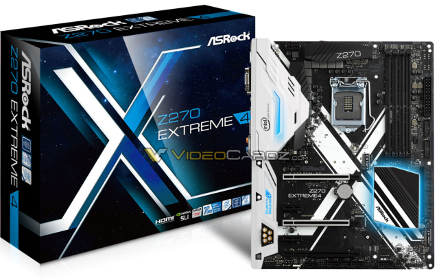 Pyta ASRock Z270 Extreme4 dla Intel Kaby Lake