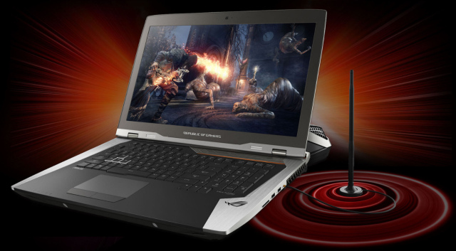 Laptop chodzony ciecz ASUS ROG GX800