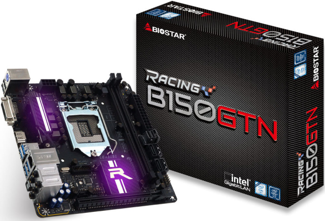 BIOSTAR B150GTN z serii RACING