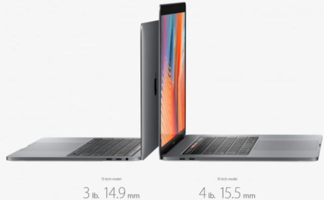 Apple aktualizuje komputery MacBook Pro 2016