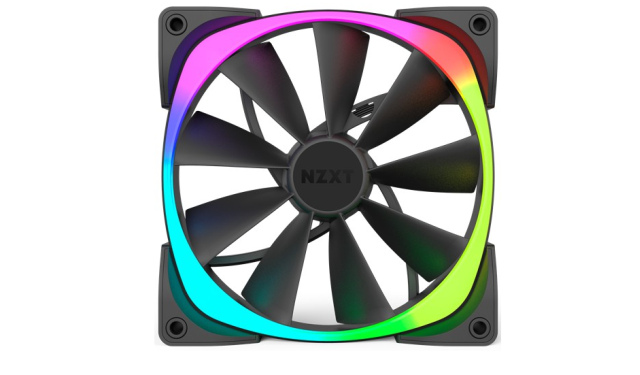 Wentylatory NZXT Aer z podwietleniem RGB LED