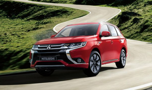 Mitsubishi Outlander PHEV zhakowane