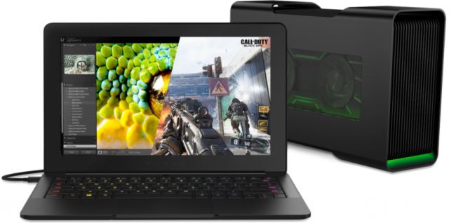 Laptop Razer Blade Stealth z moliwoci podpicia zewntrznego GPU