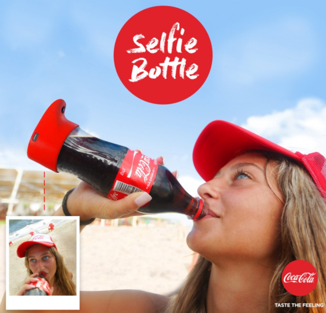 A moe butelk Coca-Coli do selfikw?