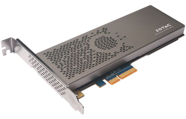 ZOTAC PCIe Solid State Drive na CES 2016