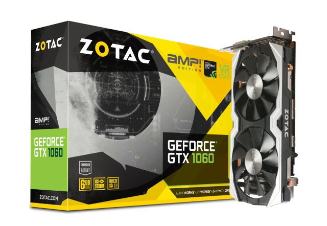 ZOTAC prezentuje kart GTX 1060 AMP Edition