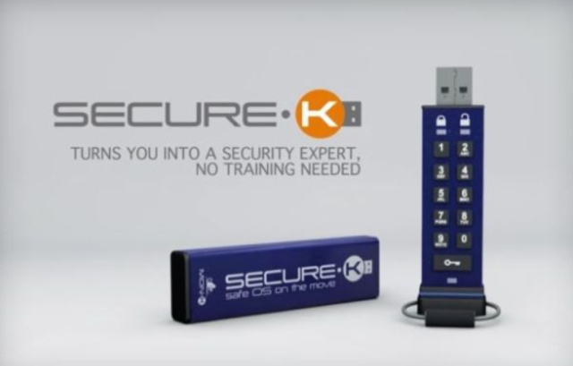 Secure-K to bezpieczny pendrive z wasnym systemem
