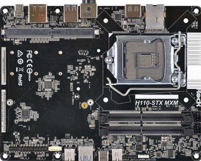 STXowa pyta gwna ASRock H110-STX MXM