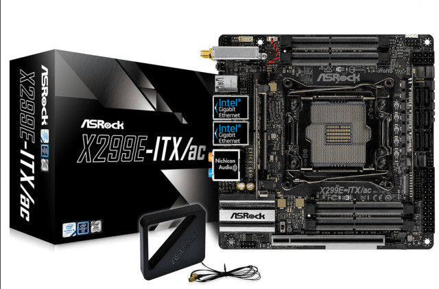 ASRock X299E-ITX/ac w rozmiarze Mini-ITX