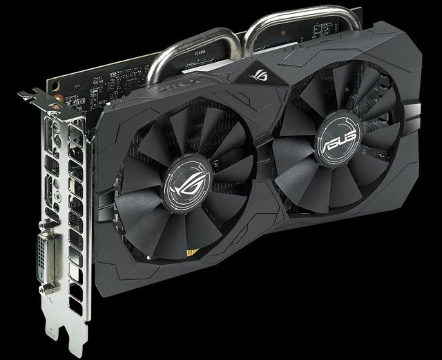 Lekko okrojona karta ASUS Strix Radeon RX 560 DirectCU II EVO