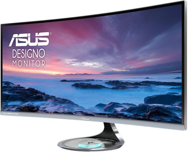 Zakrzywiony monitor ASUS Designo Curve MX34QV