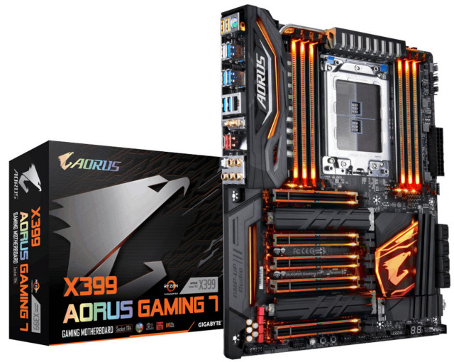 Gigabyte Aorus X399 Gaming 7 dla nowych Ryzenw