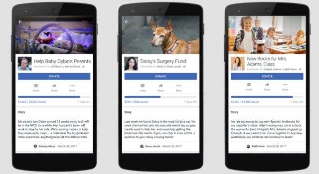 Facebook rozpocz testy funkcji zbierania funduszy