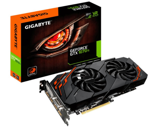 Gigabyte prezentuje GeForce GTX 1070 Ti WindForce 2X