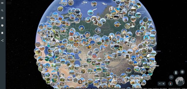Google Earth pozwala umieszcza zdjcia uytkownikw
