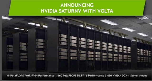 NVIDIA buduje superkomputer SaturnV AI