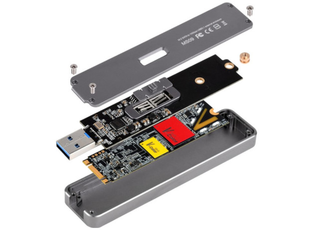 SilverStone SST-MS09C to dysk M.2 w obudowie z USB 3.1
