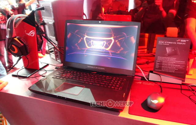 Laptop ASUS ROG STRIX GL702ZC z procesorem Ryzen