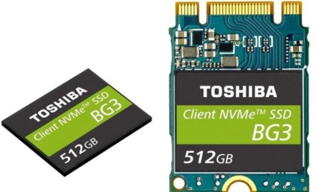 Dyski Toshiba SSD BG3 zbudowano na jednej pamici
