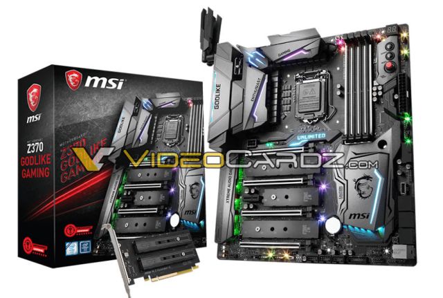 MSI Z370 GODLIKE Gaming z 18 fazowym VRM